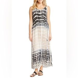 Karen Kane Gauzey Side Slit Maxi Dress, XS